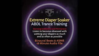 Extreme Diaper Soaker ABDL Trance Training (Audio Only)