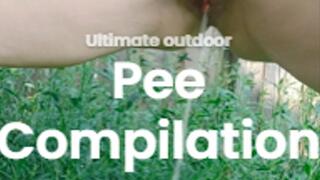 Ultimate Outdoor Pee Compilation