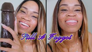 Still A Faggot- Ebony Femdom Goddess Rosie Reed Make Me Bi Faggot Mind Fuck Brainwashing- 1080p HD