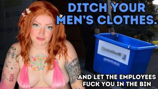 Thrift store donation gone GAY