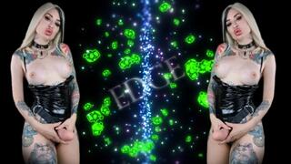 Locked and pegged - LOCKTOBER, STRAPON , ASMR , Chastity