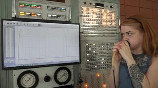 Jasper Stretches Her Face and Tests Her Blowing Pressure (MP4 - 720p)