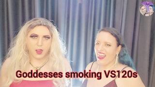 Goddesses smoking VS120s - SFL297