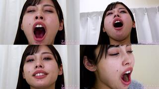 Mai Arisu - CLOSE-UP of Japanese cute girl YAWNING - MOV 1080p
