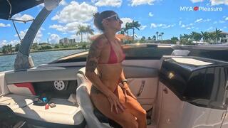MYA Pees On The Boat