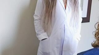 Nurse Love examines secret slut