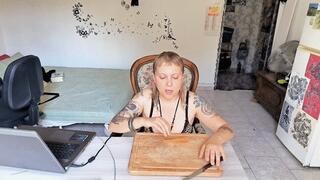 Eating My 1st Penectomy Customer's Dick