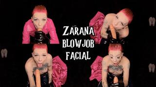 Zarana Blowjob Facial