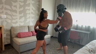 Gymnast Alexia Strip Naked Beatdown