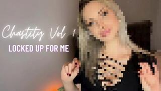 Chastity Vol 1 - Locked up for Me (Beta Safe Censored Loser Porn) 1080WMV