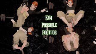 Kim Possible Footjob