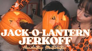 Jack-O-Lantern Jerk-Off Humiliating Masturbation Encouragement