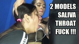 2 MODELS DEEP THROAT SPIT FETISH 241006HB2 VIOLET + CANDY THROATFUCKING SPITTING ON THE THROAT DRILLING AND SLOPPY DEEPTHROAT + FREE SURPRISE SHOW (LOWDEF SD MP4 VERSION)