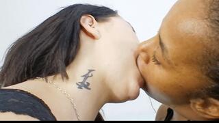 PRINCESS AND DWARF INTERRACIAL KISSING PART 2 By ANANZINHA AND LILLY CAM BY DANI FULL HD