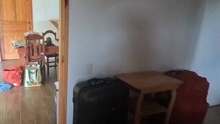 Blowjob on the terrace of our new apartment