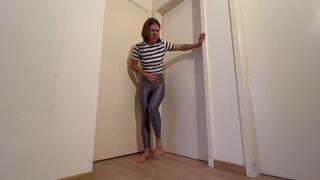 What else could you expect if the toilet door is stuck