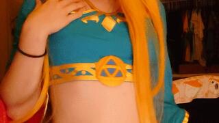 Zelda Tummy Play and JOI