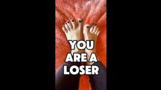 Verbal Hardcore HUMILIATION with Sexy Feet - Foot Fetish