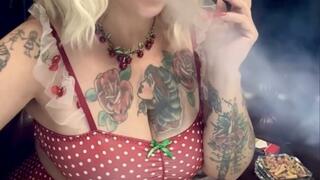 Darkside - Power Smoking - Intense cough - Elf blackening her lungs