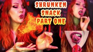 Shrunken Snack POV Giantess Vore Part One