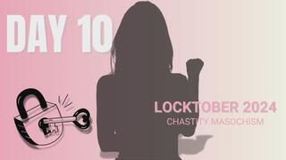 Locktober Day 10: Chastity Masochism