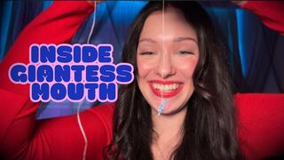 Giantess and Gentle Mouth Play
