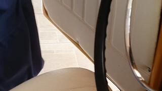 I took my husband for a ride in my car