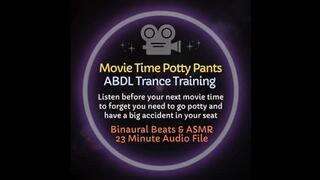 Movie Time Potty Pants ABDL Diaper Trance Training