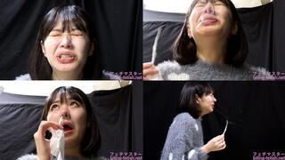 Hikage Hinata - CLOSE-UP of Japanese cute girl SNEEZING MOV