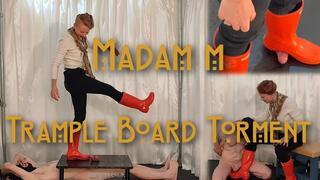 Trample Board Torment, extremely brutal CBT with Hunters Wellies