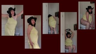 Cowgirl Potty Party Pooing Pee Wmiob w Feeding