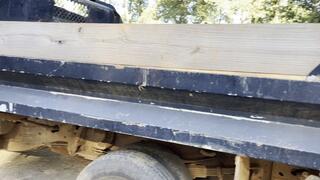 The Chevy dump truck needed MY MAINTENANCE!