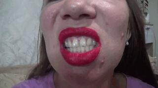 Hard bitting your cock