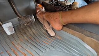 Cranking My OLD Nissan In My Transparent Flats