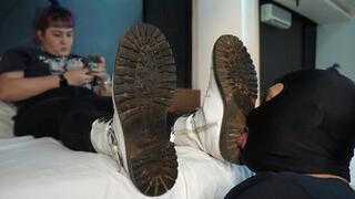 Sucking Unsanitary Boots