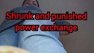 Shrunk and punished, power exchange