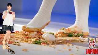 The Pleasure of Stomping With a Smile: Food Crush by Miu Kiritani (4K Video)