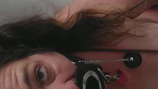 Daddy uses BBW Sub slut's Asshole & Throat as Chamberpot Piss Whore