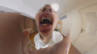 6K YIDE Tongue humiliates Dwarves 360VR