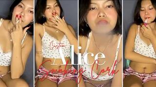 Alice Smoking Cork - Custom -Smoking Cork -Audible