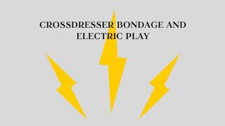 SISSY CROSSDRESSER BONDAGE AND ELECTRIC PLAY - Sadistic French Domme Put You Through Intense Punishment