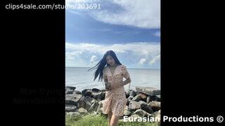 183 B - Mae trying Mitsubishi G4 pedal cam