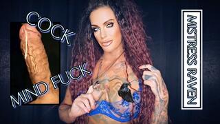 COCK MIND FUCK - Mistress Raven mesmerizes you with her voice and the help of binaural beats into sucking a real cock - Encouraged Bi, Mind Fuck, Mesmerize