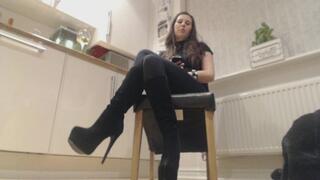 Financial Knee High Boot Slavery (MOV)