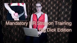 Mandatory HR Strapon Training: Big Dick Edition