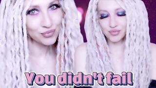 You didn’t fail : Princess Lucky positively dominates your mindset into kinky happiness