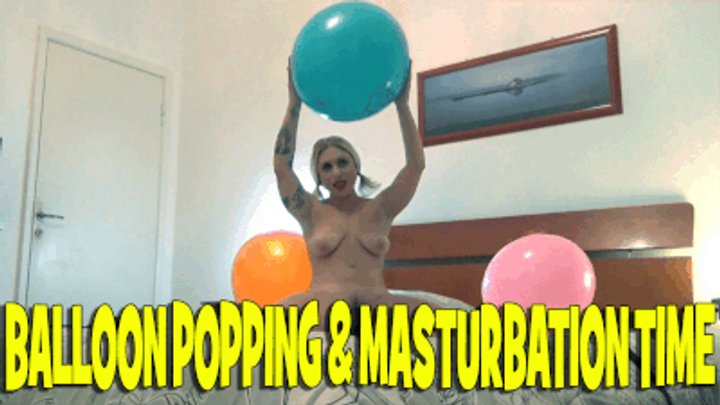 Balloon Popping And Masturbation Time Pornmeka