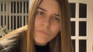 Hair brushing in gym clothes