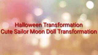 Halloween Transformation : Cute Sailor Moon Doll Transformation