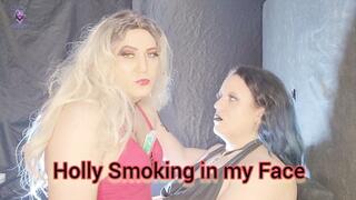 Holly Smoking in my Face - SFL303